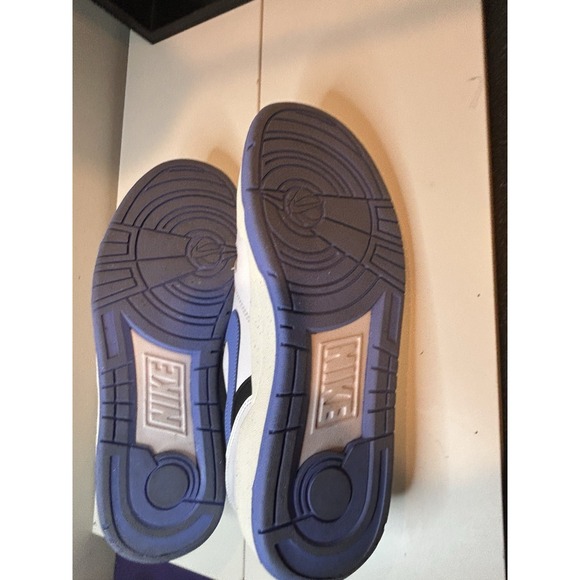 Nike Full Force Low FB1362-100 Men's Size 11 White Black Blue Polar - Picture 11 of 13